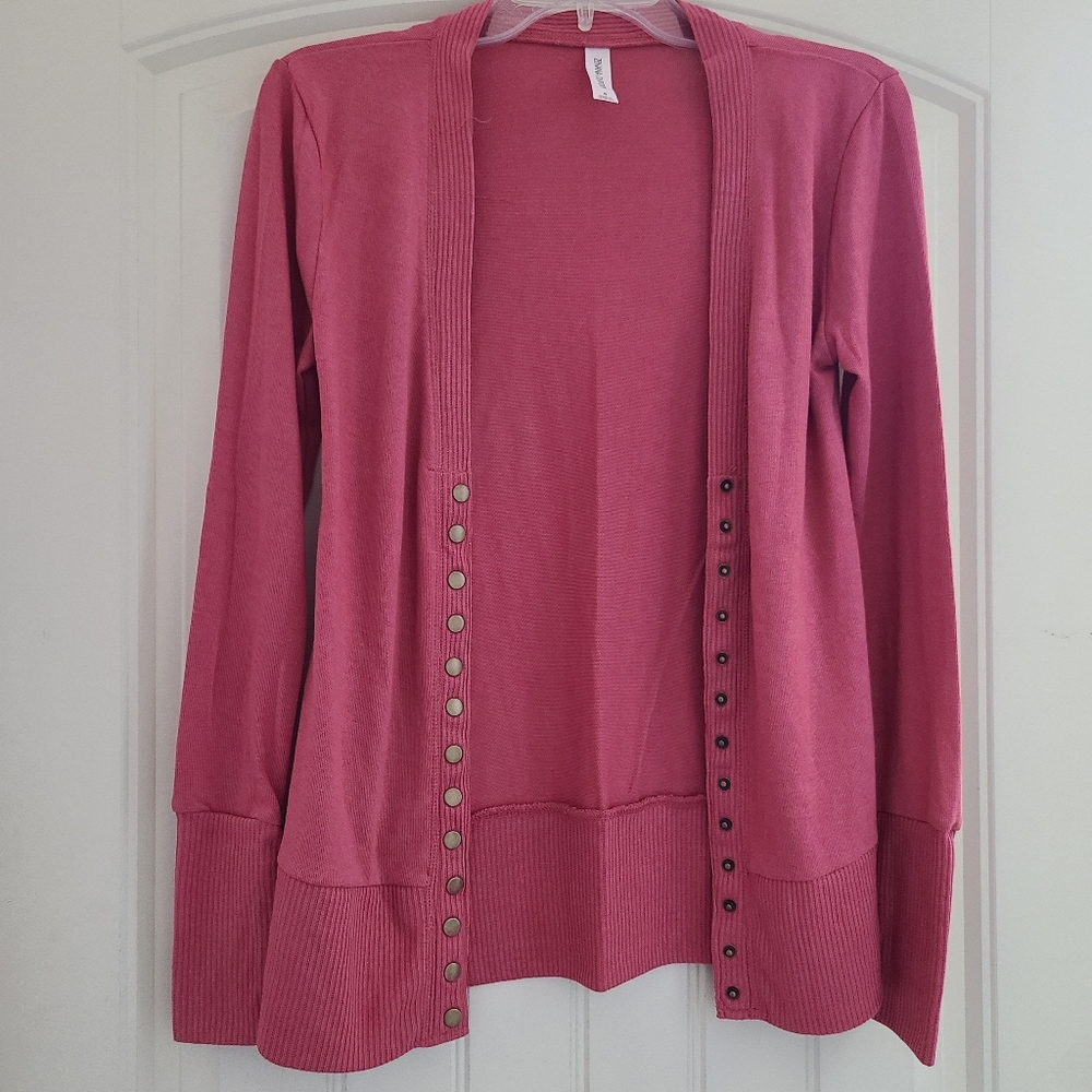 Snap button cardigan